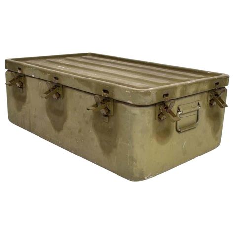 sizes and dimensions of military metal trunk boxes|military storage boxes.